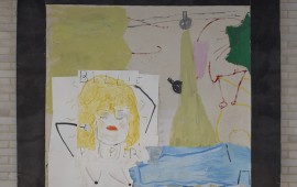 Rose Wylie ‘Billie Piper (A Combo Painting)’ 2014